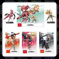 นินเท็นโด Amiibo Shulk ของแท้9ซม. ฟิกเกอร์อนิเมะหุ่นตุ๊กตา Kazuya Figurine Pvc อะนิเมะ Xenobletion ของเล่นของขวัญ