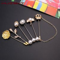 【DT】hot！ HUISHI Brooch Metal Pin Korean Needle Lapel Shirt Badge Men Accessories