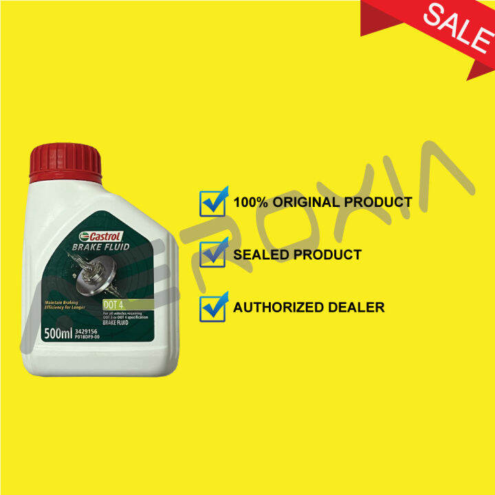 CASTROL BRAKE FLUID DOT 4 500ML Lazada