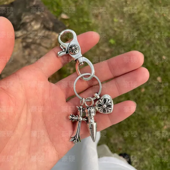 CHROME HEARTS DICE KEYCHAIN