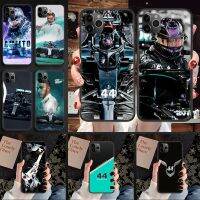 □☇ F1 Lewis Hamilton 44 Phone Case Cover Hull For iphone 5 5s se 2 6 6s 7 8 12 mini plus X XS XR 11 PRO MAX black tpu waterproof