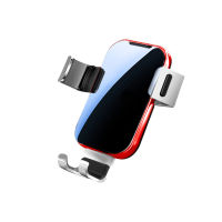 Free shipping Car mobile phone bracket air outlet snap-on metal bracket manufacturers wholesale gifts custom car phone bracket