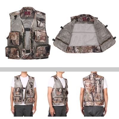 Fishing Photography Vest Summer Multi Pockets Mesh Jackets Waterproof Quick Dry Waistcoat Detachable Outdoor Life Jacket 낚시조끼