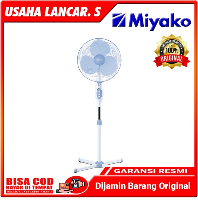 Miyako KAS-1618 B Kipas Angin Berdiri / Stand Fan [16 Inch] | Lazada ...