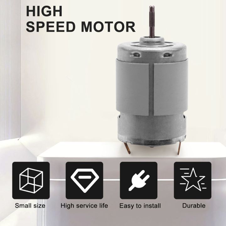 dc3-12v-large-torque-john-son380-motor-super-model-with-high-speed-motor-2-3mm