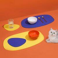 Dog Placemat Cats Bowl Mat non-slip Waterproof Pet Food Pad size 49x28cm