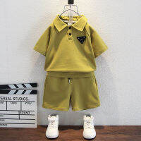 Childrens Clothing With Collar Boys Sportswear Summer 2023 New Fashion Baby Clothes Boys Cool Handsome Summer