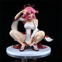 [COD] girl Harajin Yaeko Narugami Taisha squatting anime hand-made decoration model wholesale