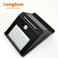 35 LED PIR Motion Sensor Solar Energy Street Light Sunlight Control Yard Path Home Garden Solar Power Lamp Wall Light