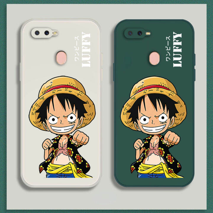 เคสoppo-a12-สวยๆถุกๆ-case-เคสซิลิโคนเหลวการ์ตูน-luffy-การ์ตูน-luffys-flocking-ฝาครอบโทรศัพท์ป้องกัน