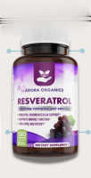 Unico Organics Adora Organics Resveratrol 1600mg 180 Capsules