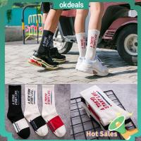 OKDEALS Women Multi-Color Design Sports Cotton Socks Winter Warm Men