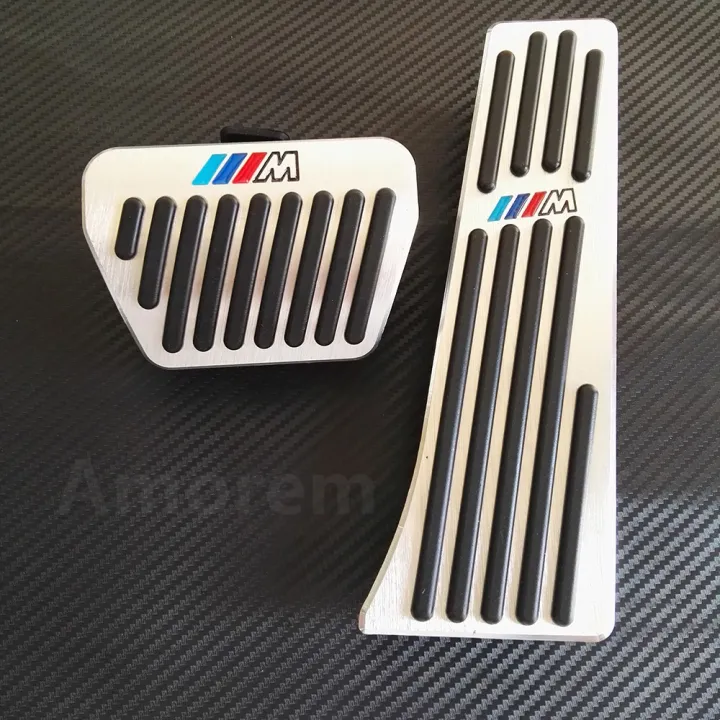 LAIFU BMW Fuel Brake Pedal Covers for BMW X3 X4 X5 X6 F10 F30 F20 E46
