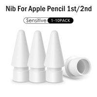 Pencil Tips for Apple Pencil 1st / 2nd Generation iPencil Sensitivity Nibs Compatible for iPad Pro Apple Pencil 1/2 Spare Nib Stylus Pens