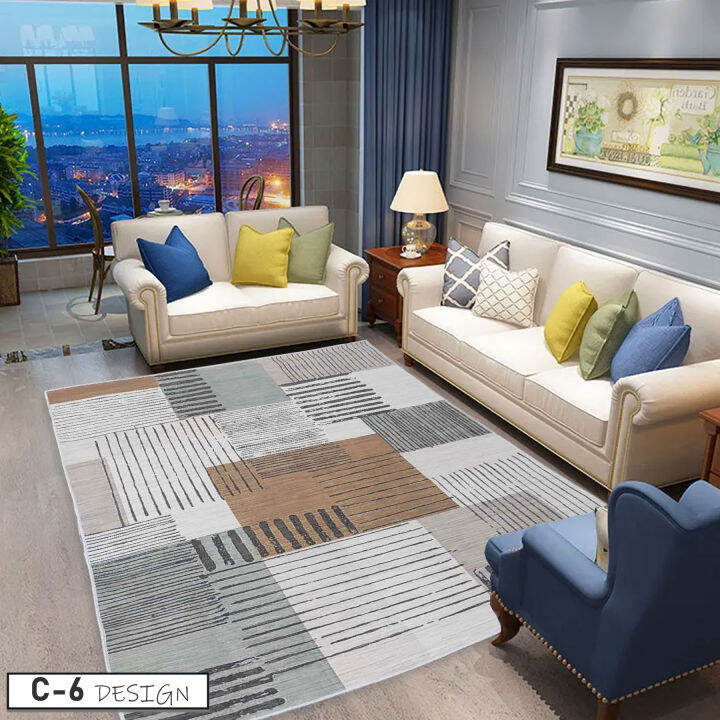 120X160cm Modern Print Carpet For Living Room Bedroom Large Area Rug