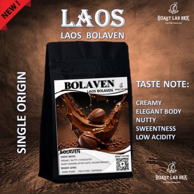 Roast.Lab.BKK เมล็ดกาแฟ Laos Bolaven Premium AA เมล็ดกาแฟลาวโบลาเวน จากที่ราบสูง สปป ลาว