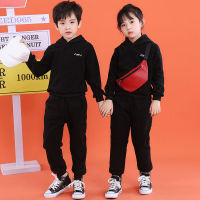 Kids Clothing Boys Sports Suits Fleece Childrens Fashion Clothes Sets Hoodies+Sweatpants 2021 New Autumn Winter Teens Outfits