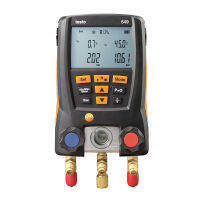 Lh3tih Testo 549ท่อดิจิตอลเกจ2วาล์วสำหรับ HVAC 0560 0550