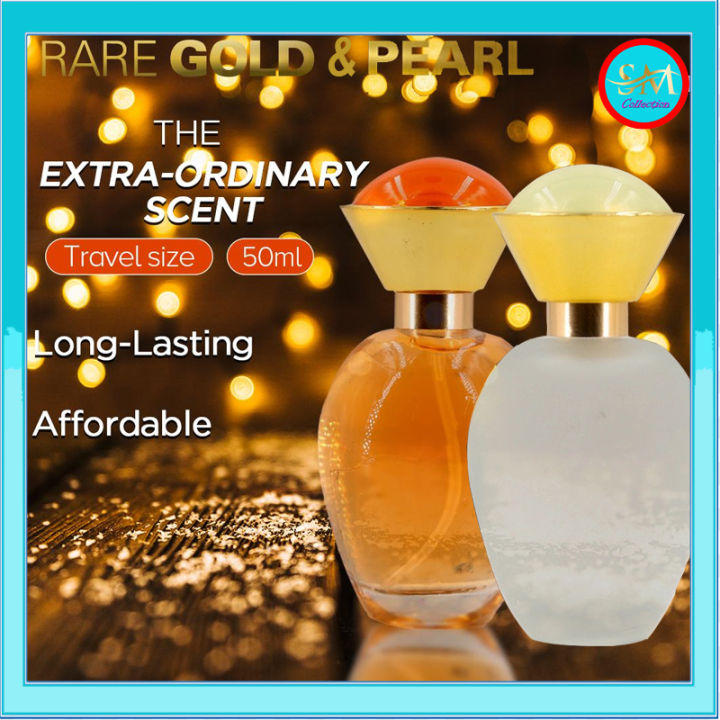 【SM collections】 Rare Gold and Rare Pearls Fragrance Perfume Spray ...