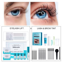 Lash Lift and Tint Kit Black Eyelash Lifting Lash &amp; Brow Dye Lift Set KERATIN Eyelash Enhancer Perming Curling Set Eyebrow Tint