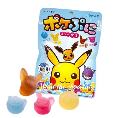 Lotte Pokemon gummy เยลลี่โปเกมอน 4 รสชาติ