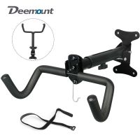 Robust Wall Mount W/ Rim Strap MTB Road Bicycle Hanging Beam Kids Bike Scooter Hanger Parking Foldable Hook Rack Stand