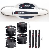 Hot New 8Pcs Honda Car door Handle Protection, Film car Sticker For Civic XR-V HR-V City Accord Odyssey Spirior CRV Jazz Car Styling zhi