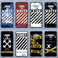 เคส Samsung Note 9 ลายWhite ขอบนิ่มหลังแข็ง เคสมือถือ เคสโทรศัพท์ Case เคส TPU ขอบนิ่มหลังแข็ง ไม่ขูดตัวเครื่อง