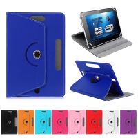 PU Leather Tablet Case 360 Degree Rotating Protector Shell For Samsung Galaxy Tab 7 8 9 10.1 inch Android Tablet PC Universal