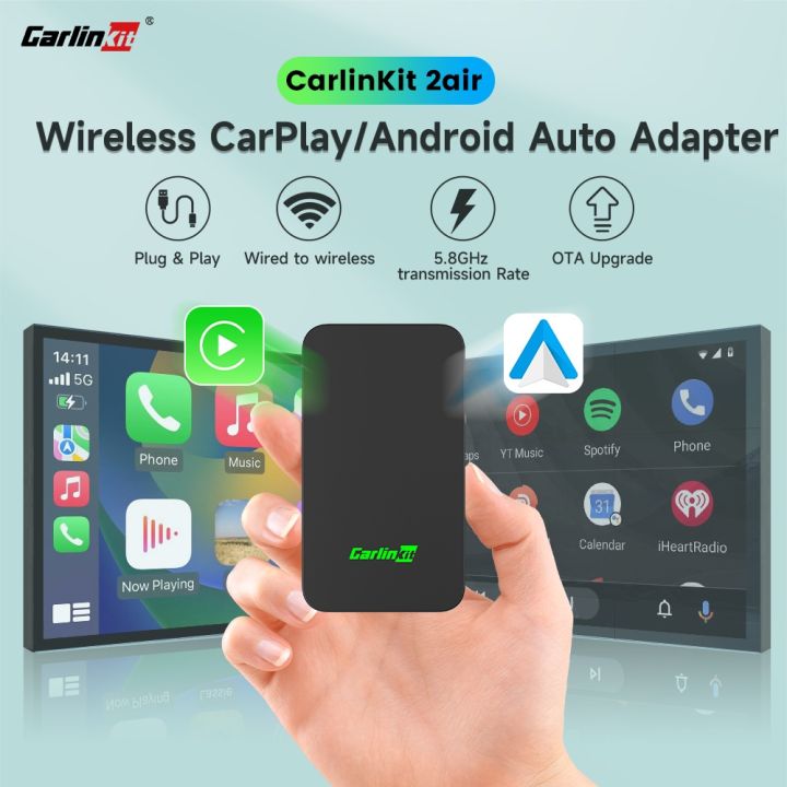 Carlinkit 5.0 for Wireless CarPlay Box Android Auto Dongle Car