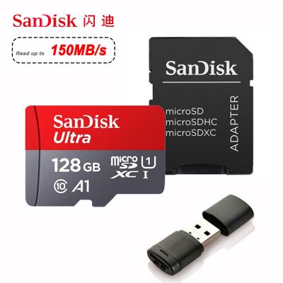 【jw】✺☂☾  Sandisk Ultra 128GB 32GB 64GB 256GB 400GB 512GB 1TB Card SD/TF Flash Memory 128 gb microSD for