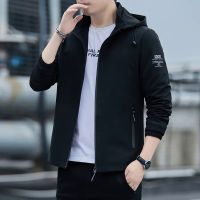 Mens Jacket Waterproof and Windproof Spring and Autumn er Casual Jacket Mens Loose Clothing Top Men 5XL