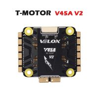 T-MOTOR VELOX P V45A 4In1 V2 ESC 3-6S Lipo 32BIT 10V/2A BEC บังคับวิทยุ FPV ตัวควบคุมความเร็วสำหรับโดรนแข่งชิ้นส่วน RC