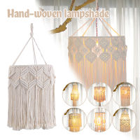 Handmade Macrame Light Shade Chandelier Hanging Lamp Cover Cotton Rope Boho Chic Decor Lampshade Tapestry Macrame Tapestry