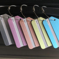 Travel Fashion Aluminium Alloy Luggage Tags Women Men Luggage Suitcase Name ID Address Label Holder Travel Accessories