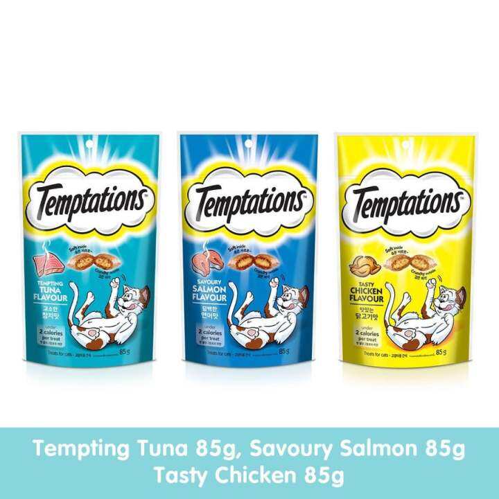 WORLD’S NO. 1 CAT TREATS RESEALABLE PACKAGING TEMPTATIONS Cat Treat