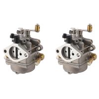 2X Carburetor Assembly for F6 4-Stroke 6HP Marine Motor 6BX-14301-10 6BX-14301-11 6BX-14301-00