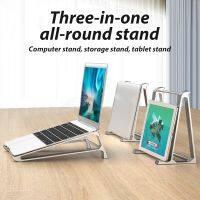 Multi-Function Laptop Stand One-Piece Bracket Ergonomic Desgin Portable Aluminum Tablet Laptop Stands for Accessories