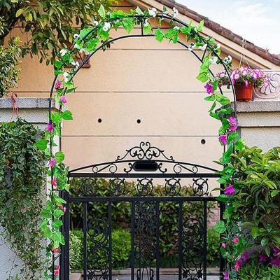 Plants Stand Wrought Iron Arch Branches Wedding Decoration Stable Garden Tool Home Black DIY Climbing Pergola Food Storage  Dispensers