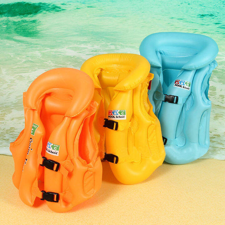 Children's Life Jackets Floating Vest Inflatable Swimming Pool Kids