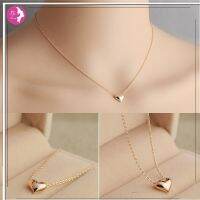 Sanhe หัวใจ Bib Chain สร้อยคอพร้อมจี้เครื่องประดับ