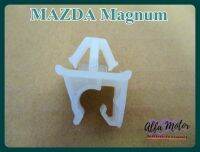 MAZDA MAGNUM LOCKING CLIP STEEL BONNET SUPPORT CLIP (1 PC.) #กิ๊บล็อค กิ๊บรับเหล็กค้ำฝากระโปรง (1 ชิ้น) สีขาว