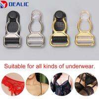 DEALIC 10pcs 10/12 มม. ปรับหัวเข็มขัด อุปกรณ์ชุดชั้นใน Suspender สิ้นสุด Buckles คลิปหนีบเข็มขัด คลิปถุงเท้าโลหะผสม ถุงน่องถุงน่อง