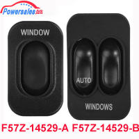 สวิตช์กระจกไฟฟ้าด้านหน้าด้านขวาซ้ายใหม่สำหรับฟอร์ดเรนเจอร์1995-2007 F57Z-14529-B F57Z14529B F57Z14529A F57Z-14529-A