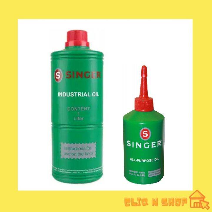 SINGER ALLPURPOSE MINERAL LUBRICANT OIL (100 mL / 1 Liter) Lazada PH