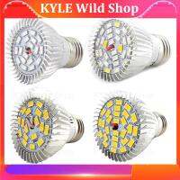 KYLE Wild Shop 18LED 28 LED Grow Bulb E27 220V Hydroponic Growth Light Full Spectrum Sunlight For Flower Plan Growing Lamp