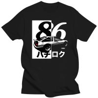 2019 New Cotton Tee Shirt JAPAN CAR AE86 Hachiroku Black T-shirt Men T-shirt S To 3XL Fashion T-shirt