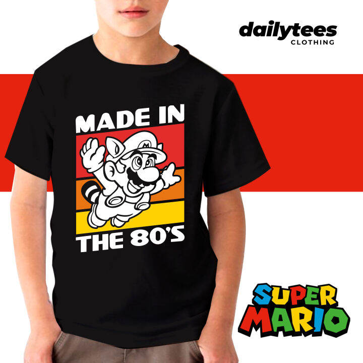 SUPER MARIO TSHIRT FOR KIDS SMALL TO XXL Lazada PH