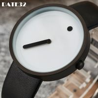 （A Decent035）Minimalist Unisexfor Men Women Couple SimpleUnique DialWristwatch ชายหญิง UniqueWrist Clock