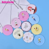 【DS】☆Portable Small Makeup Mirror Cartoon Style Travel Mirrors Pocket Beauty Mirror